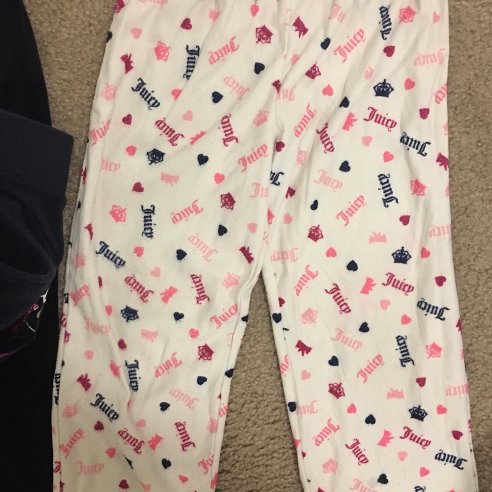 LOT OF JUICY COUTURE SWEAT OUTFITS & PJ BOTTOMS - Picture 7 of 7